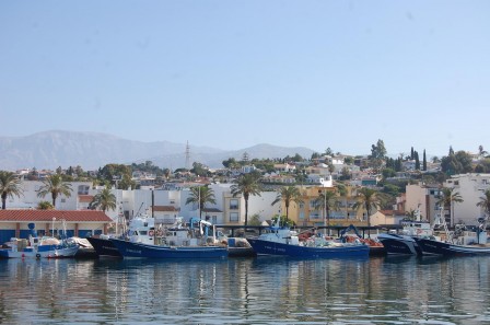 Caleta de Velez - la marina côté pêcheurs