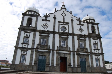 Flores - Les Açores - L'église de Santa Cruz