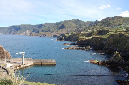 Flores - Les Açores - Le port de Ponta Delgada
