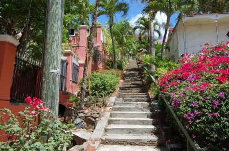 Saint Thomas - Charlotte Amalie - 99 steps