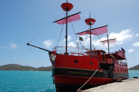 Saint Thomas - Charlotte Amalie - Bateau pirates