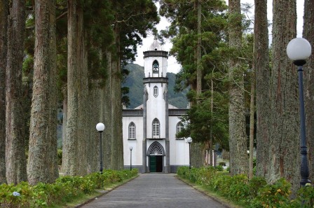 Sao Miguel - Les Açores - Eglise de Sete Cidades