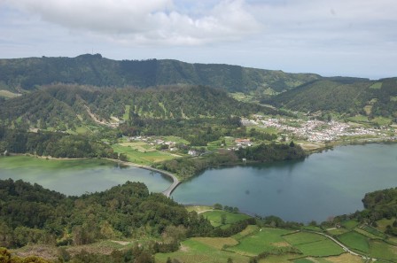 Sao Miguel - Les Açores - Lagoa Verde - Sete Cidades