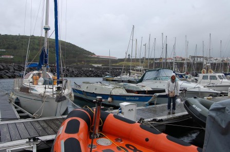 Terceira - Les Açores - La marina d'Angra
