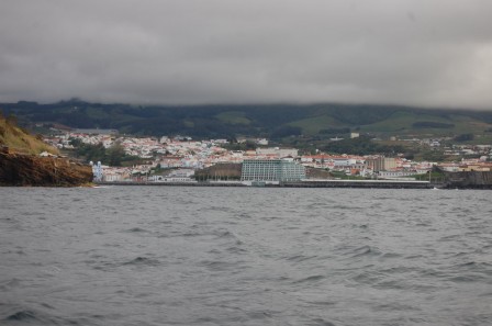 Terceira - Les Açores - arrivée Angra do Heroismo